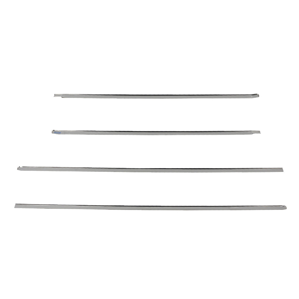 2007-2009 Chevrolet Avalanche/Suburban Stainless Steel Side Door Trim Set - 4PC