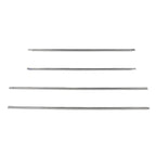 2007-2009 Chevrolet Avalanche/Suburban Stainless Steel Side Door Trim Set - 4PC