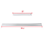 2007-2009 Chevrolet Tahoe Stainless Steel Side Door Trim Set - 4PC