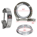 Universal 3.0" Mild Steel V-Band Clamp Assembly