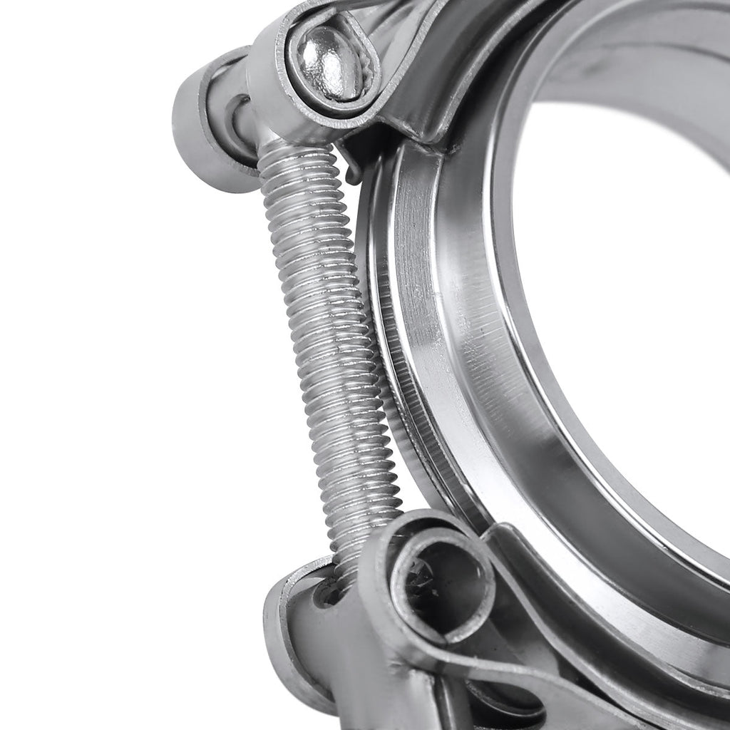 Universal 3.0" Mild Steel V-Band Clamp Assembly